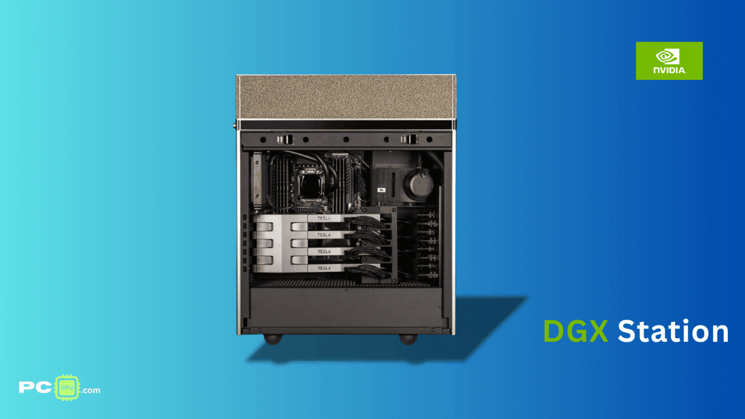 Supercomputer Desk NVIDIA DGX Station: A Powerful AI Supercomputer for Your Desk