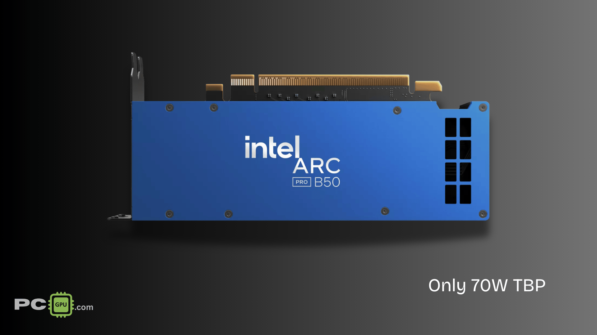 New Intel Arc Pro B50 GPU