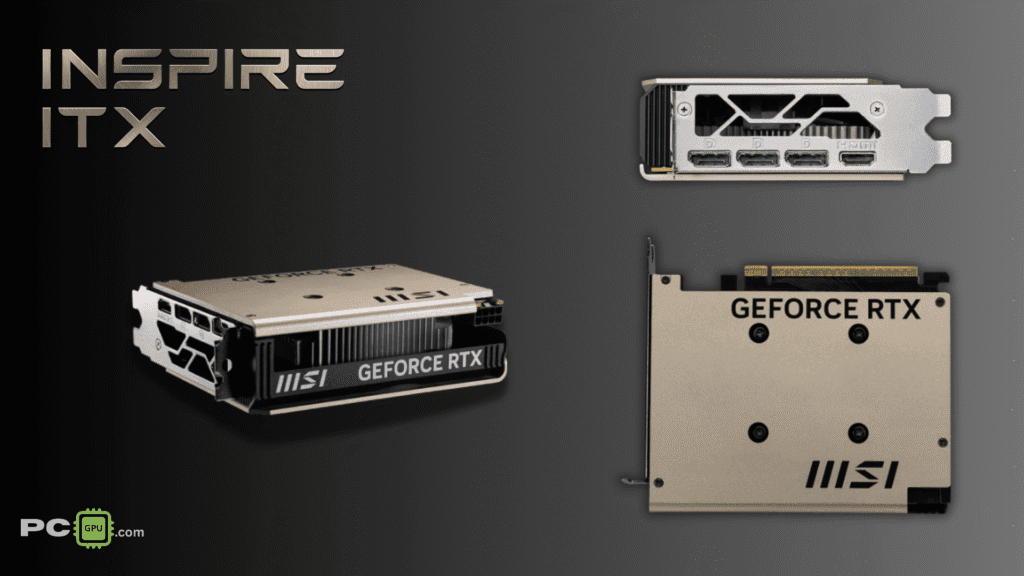 MSI RTX™ 5060 8G INSPIRE ITX Design