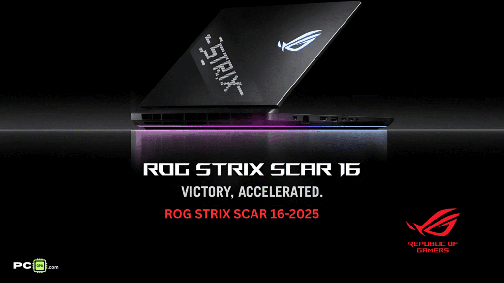 ASUS ROG Strix SCAR 16,Intel Core Ultra 9 275HX Gaming Laptop(NVIDIA RTX 5080-16GB/175W TGP/32GB/2TB/2.5K QHD+/16"/240Hz/Windows 11/M365 Basic(1Year)*/Office Home 2024/Off Black/2.80 Kg)G635LW-RW157WS