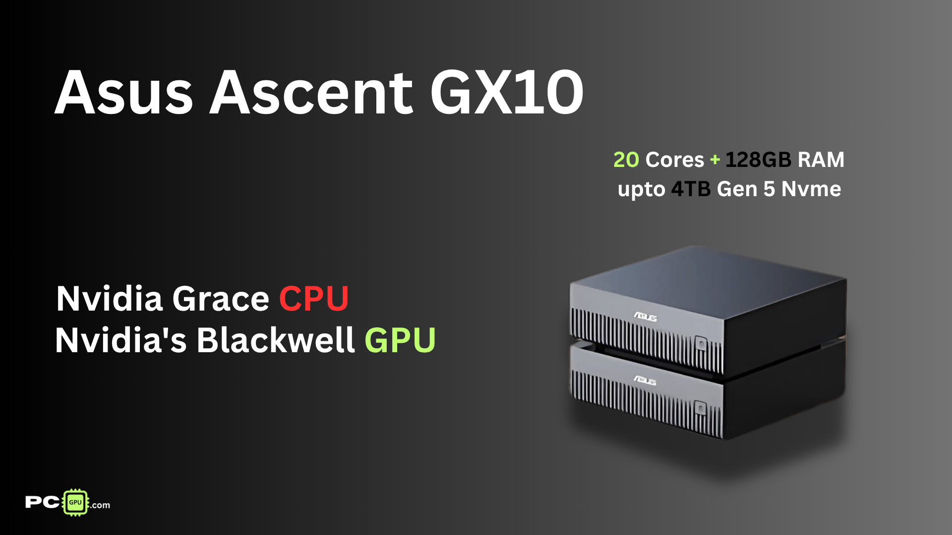 Asus Ascent GX10 launch date announced! It comes with the Nvidia GB10 Blackwell superchip.