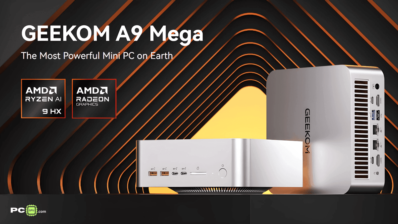 GEEKOM A9 Mega launches with the powerful AMD Ryzen AI Max+ 395 APU, the killer of the Apple Mac Mini!