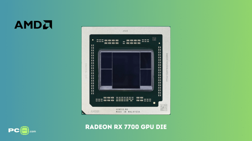 Radeon RX 7700 GPU die