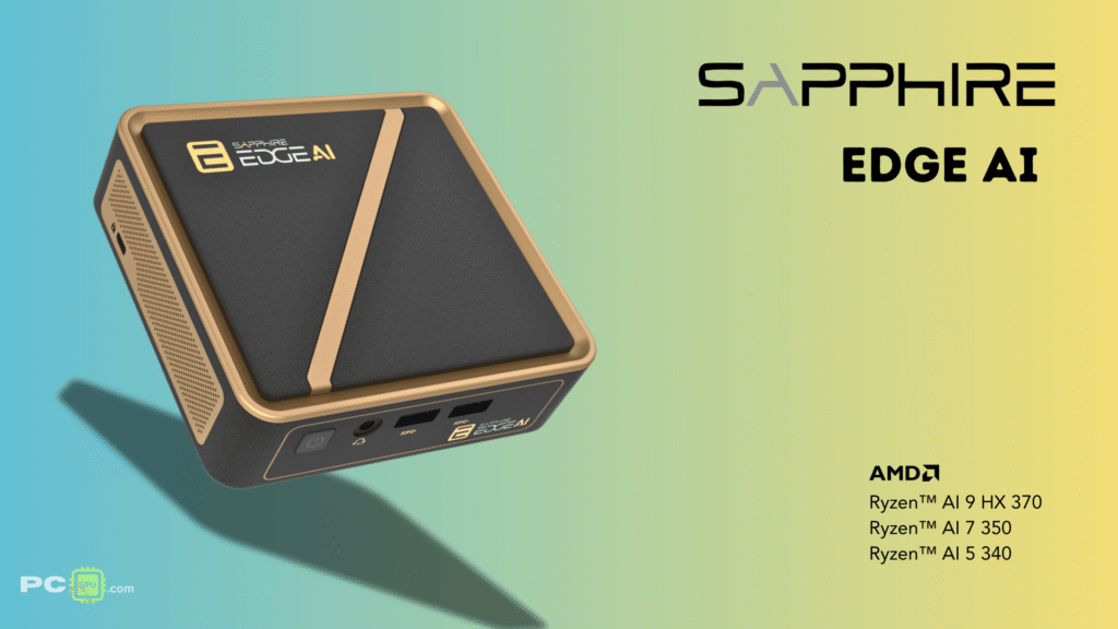 SAPPHIRE EDGE AI Mini PC