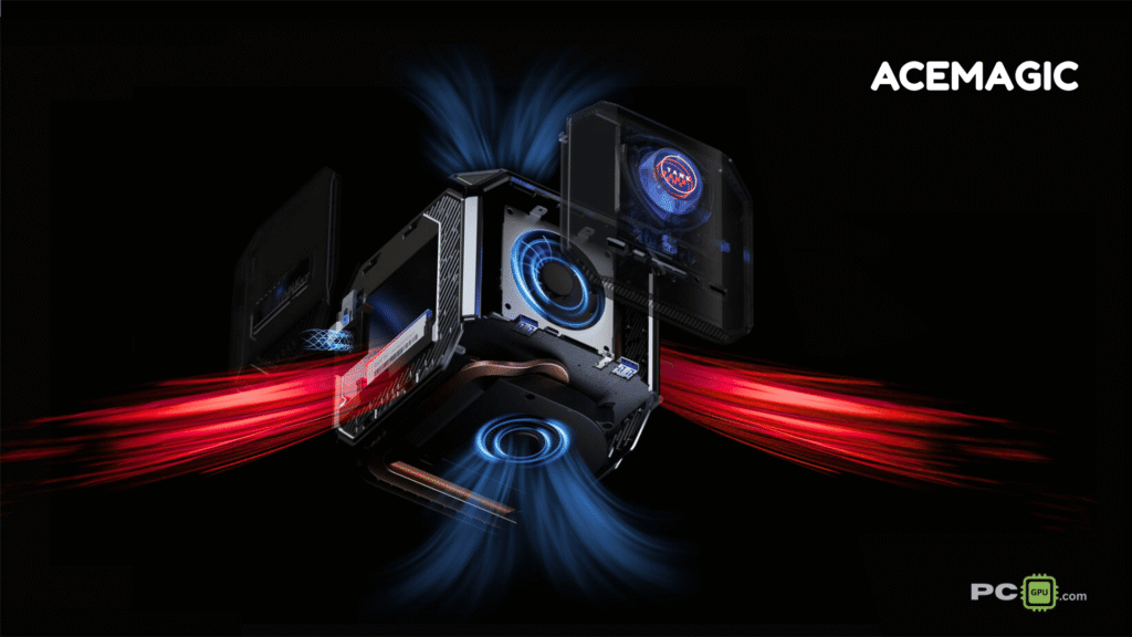 The ACEMAGIC Tank M1A Pro and Pro Plus Heatsink