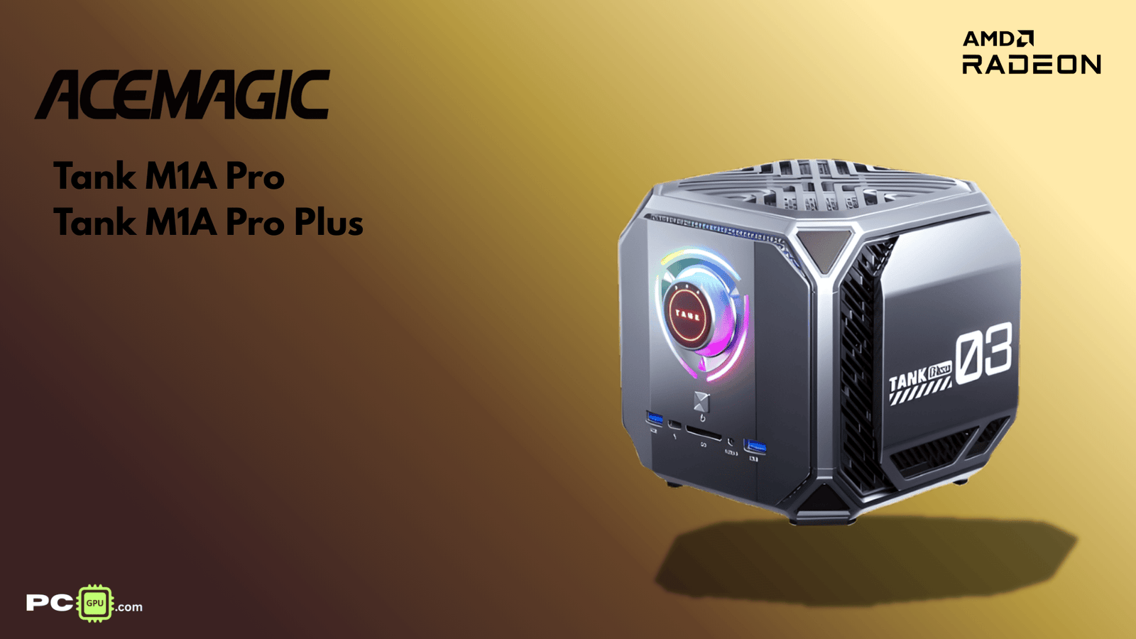 ACEMAGIC is soon going to launch Tank M1A Pro & Tank M1A Pro Plus with Powerful AMD Ryzen AI Max + 395. Know the specs and price!