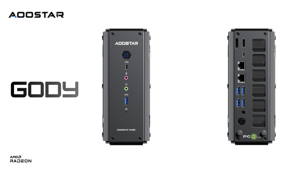 AOOSTAR GODY gaming mini PC IO Ports