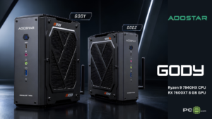 AOOSTAR GODY compact mini gaming PC.