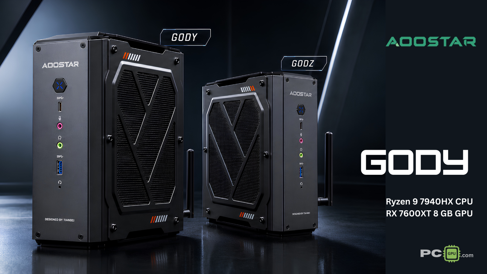 AOOSTAR GODY compact mini gaming PC.